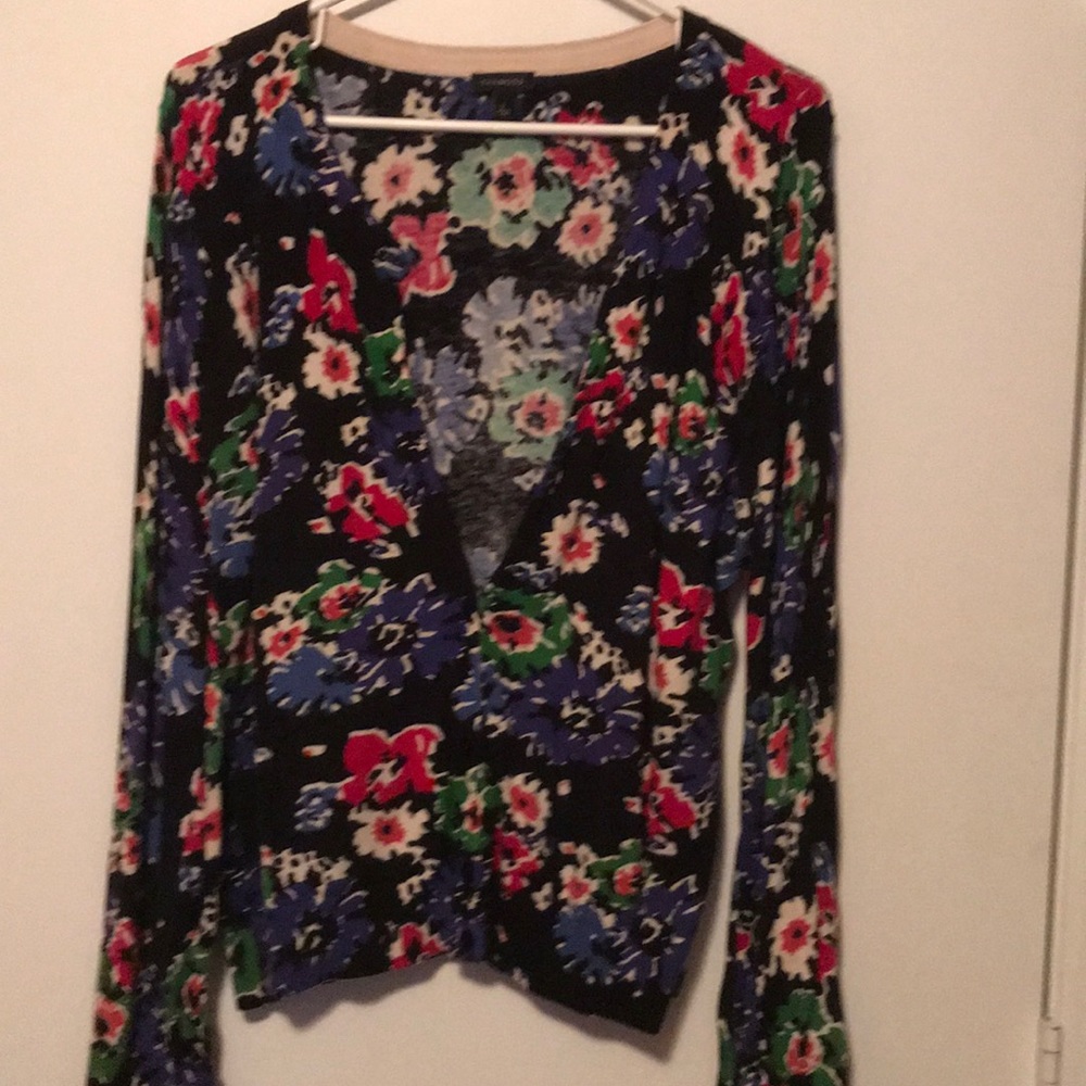 Talbots multicolor cardigan